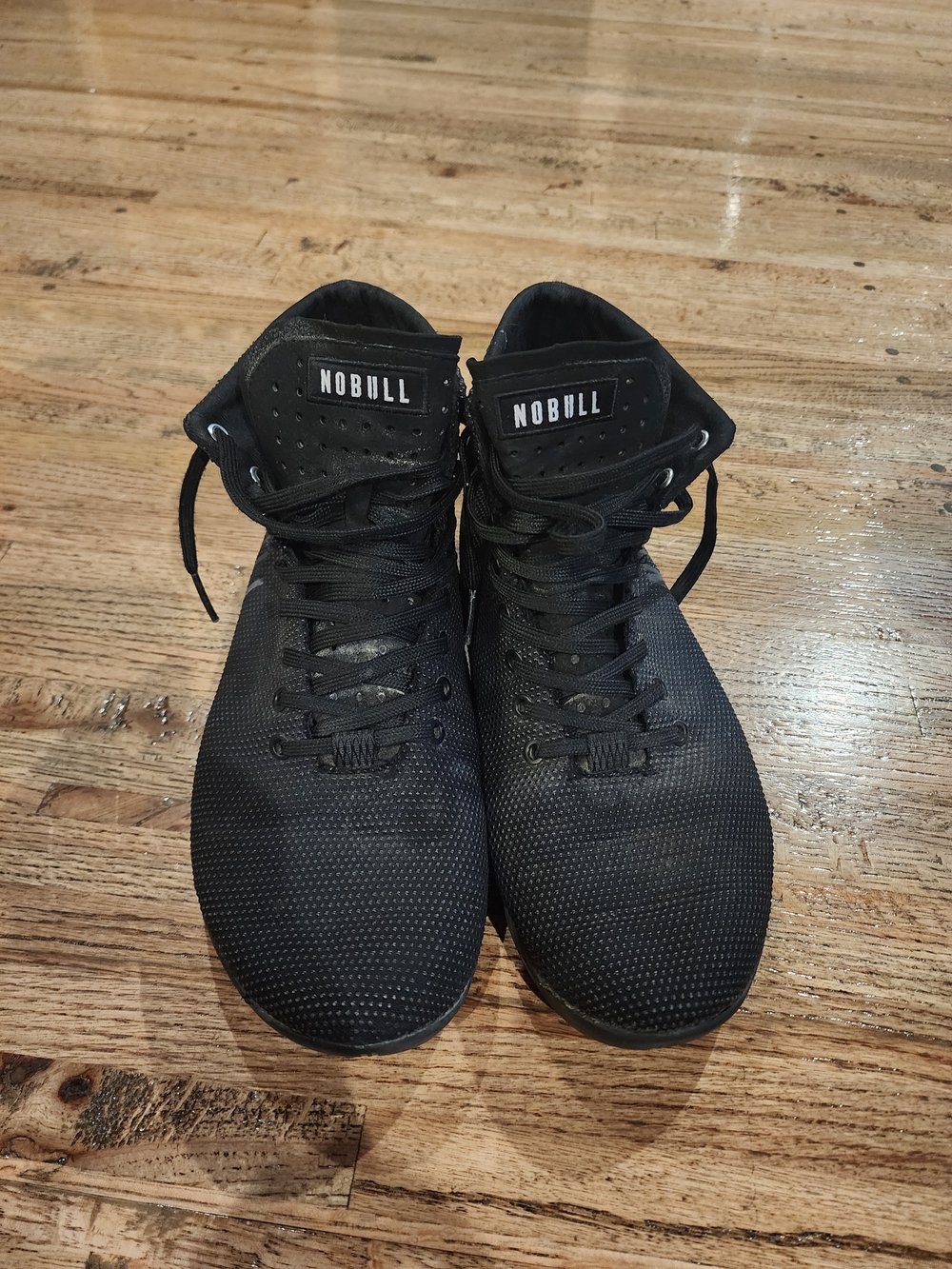 NOBULL Men's All-Black High-Top Training Sneakers